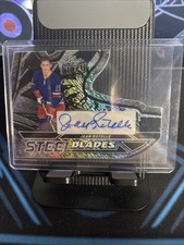 Jean Ratelle 2025 Leaf Metal S-JR1 Steel Blades Silver Auto /10 HOF