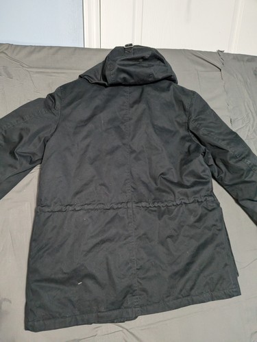 Caxton Jacket Mde In England With Duck Down Lining 100 Percent Cotton Outer Hood - Picture 12 of 18