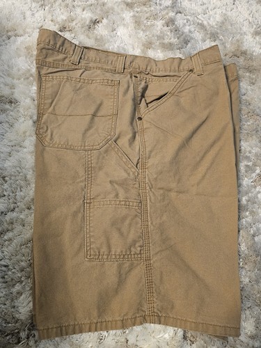 Faded Glory Herren 42 Zimmermann Arbeitsshorts braun 100% Baumwolle Utility Outdoor - Bild 3 von 10