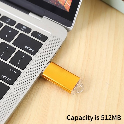 10x 512MB Speicherstick USB Stick U Disk Flash Driver USB 2.0 Gold H3Q75339 - Bild 3 von 8