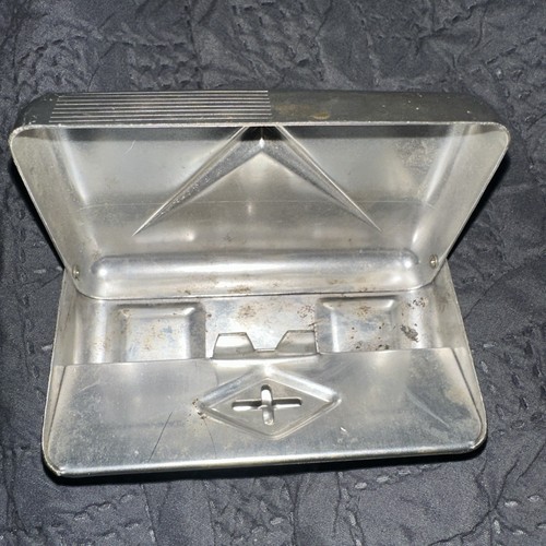 1950's Cadillac Accessory Ashtray for Metal Dash VTG Aluminum JA-38 Very Nice - Picture 3 of 6