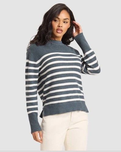 Cozy Earth Damen Rowan Pullover, Farbe Dawn/Bone Stripe, Größe 'S' WRSDBSS9544 - Bild 3 von 18
