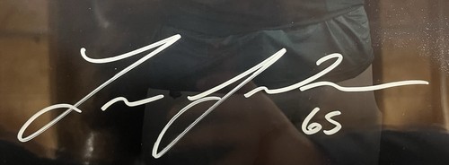Lane Johnson Eagles Signed Superbowl LIX 2x Champion 11x14 Photo Framed-PSA - Picture 2 of 3