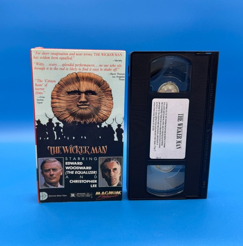 The Wicker Man (1973) Magnum Entertainment VHS Pagan Horror Christopher Lee - Bild 1 von 3