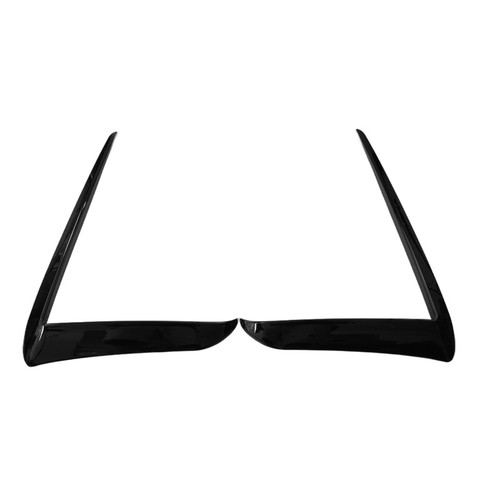 For Tesla Model Y 2025-up Gloss Black Front Side Air Vent Fog Light Molding Trim - Picture 10 of 13