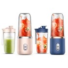 Mini Portable USB Rechargeable Blender – 6-Blade Electric Juicer Cup for Smoothi