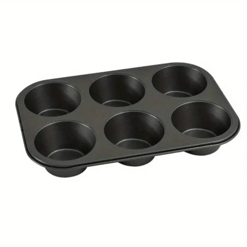 Set Of 3 PCS Cooking Concepts 6 Cups Tin Muffin Pan Cake Pans Kitchen Baking US - Image 3 of 4