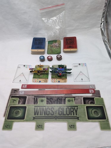 *Missing Some Tokens* WWII Wings Of Glory Dual Pack Albatros D.Va Vs Spad XIII - Picture 5 of 14