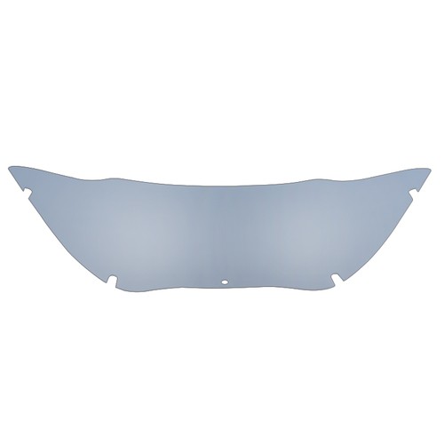Smoke 9.5" Wave Windshield Windscreen For Harley Road Glide FLTR FLTRX 1998-2013 - Picture 8 of 9