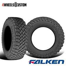 2 X Falken Wild Peak M/T LT265/75R16 E 123/120Q Toughest All Terrain Mud Tires