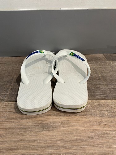 HAVAIANAS White Flip Flops EU Size 39/40 - Picture 4 of 7