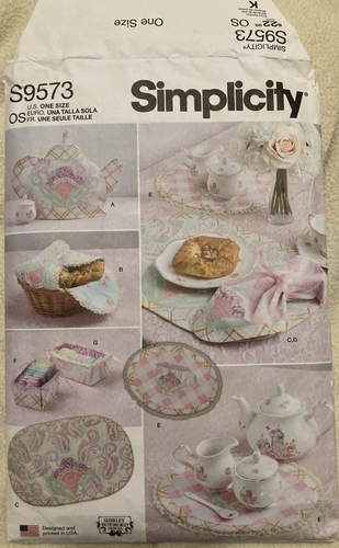 Simplicity S9573 Tabletop Accessories uncut - Picture 1 of 5