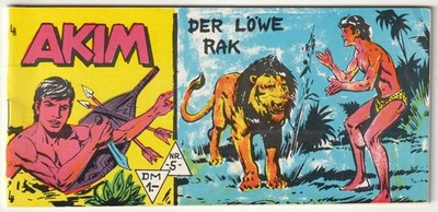   AKIM #5 Der Löwe Rak, Lange Haak Verlag PICCOLO-COMICHEFT TOP Z1