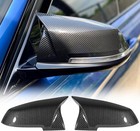 Carbon Fiber Mirror Cover Caps Rearview Side Mirror Covers Compatible wit
