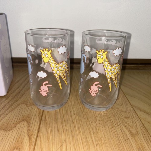 Hecho en Japón Juego de Vasos de Vidrio Sanrio Little Twin Stars Kiki Lala 2005 Sin Usar - Imagen 5 de 14