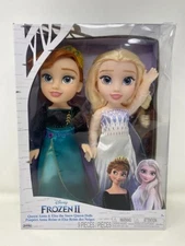 Disney Frozen II: Queen Anna & Elsa The Snow Queen Dolls [USED - DAMAGED BOX]