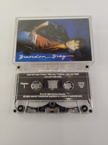 Brandon Bray - Local Singer Hawaii - Polytech Records 1990 Extremely Rare!🌺🌺🤙 - Foto 3 di 6