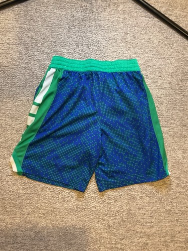 Nike Dri-Fit Youth Boys Green/Blue Basketball Shorts Size Large - Picture 3 of 3