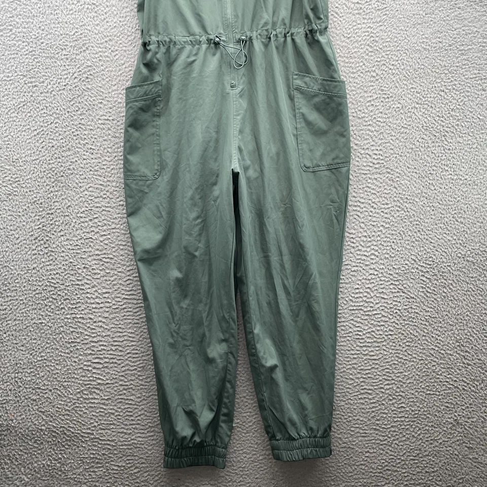 Mono Gap Para Mujer Grande Verde Ejército Minimalista Boho Viaje Academia Ropa de Trabajo Foto 4 de 4