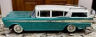 1959 AMC Nash Rambler Station Wagon Tin Friction Toy by Bandai - 11” across
