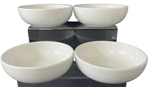 Royal Worcester Jamie Oliver Nibbles White Porcelain Bowls Set - #1008
