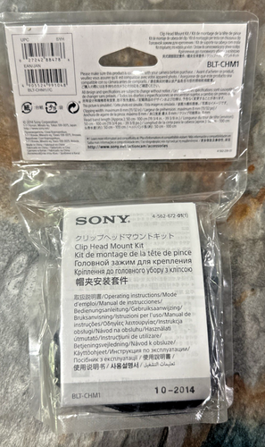 Sony BLT-CHM1 Head Mount Clip For Sony Action cam - Picture 4 of 6