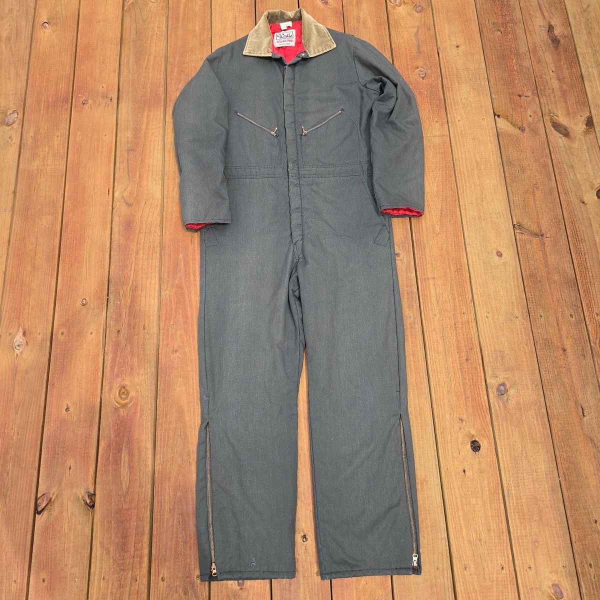 Walls Blizzard Pruf Insulated Coveralls Men's Large Tall (42-44