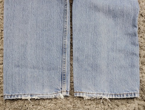 Levi's Herren 505 Jeans 34x32 Blau Regular Fit Straight Leg Denim - Bild 7 von 7