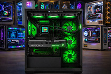 AMD Ryzen 7 9800X3D AI Workstation Desktop RTX 5090 256GB DDR5 4TB NVMe WiFi 7