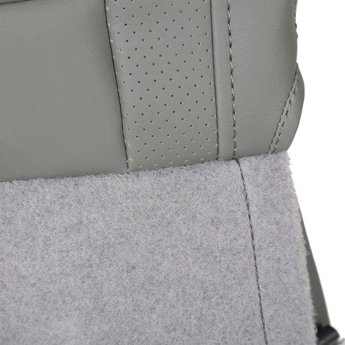 Coprisedile inferiore conducente per Dodge Ram 06-09 1500 2500 3500 Laramie pelle grigio - Foto 7 di 9