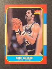 1986 Fleer Basketball - ARTIS GILMORE #37 - San Antonio Spurs HOF 