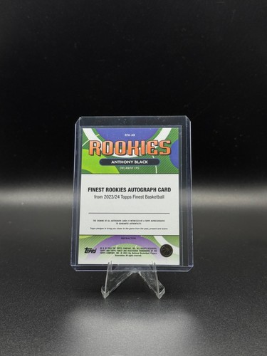 2023-24 Topps Finest Anthony Black Rookie Auto RC Refractor Rookie #RFA-AB Magic - Picture 2 of 2