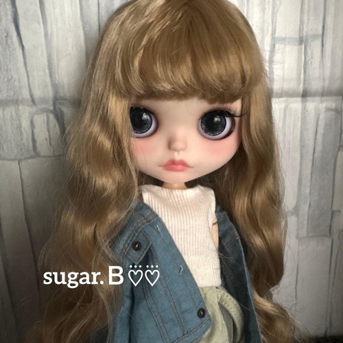 Muñeca Helada Personalizada Leche Té Beige Cabello Cuerpo Articulado 12" ÚNICA Hecha a Mano - Imagen 8 de 13