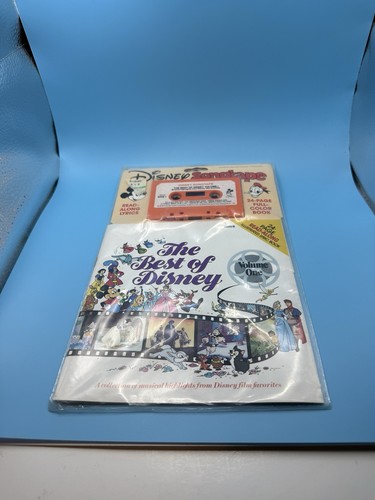 Factory Sealed! The Best Of Disney Volume 1 Songtape Cassette 1980’s NEU