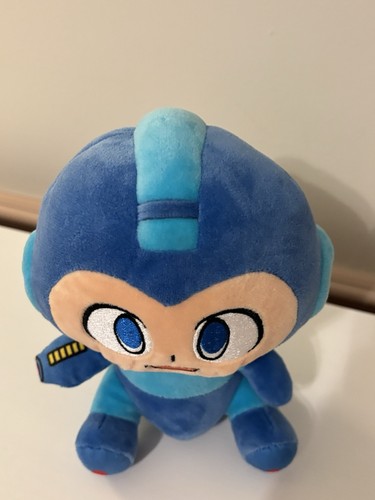 Mega Man Plush Toy 7” Megaman Capcom Nintendo Classic Stubbins SNES NES Blue - Picture 2 of 10