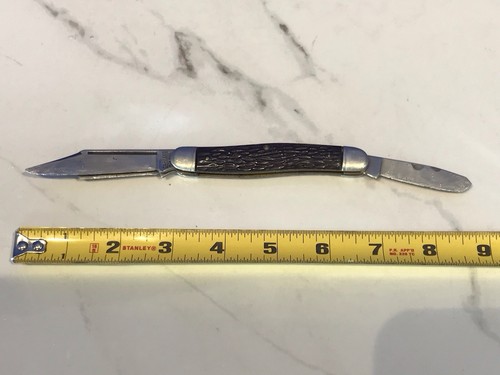 Vintage Camillus New York USA Pocket Knife 3 Blade - Picture 5 of 17