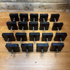 Lot of 19 Quartex Quartz Clock Movement up to 5/16” Thick Dials (13/16” Threads)