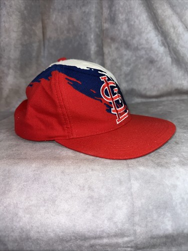 Vintage 90’s Logo Athletic St. Louis Cardinals Splash Hat MLB Baseball SnapBack - Bild 12 von 14