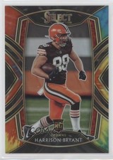 2020 Panini Select Club Level Tie-Dye Prizm /25 Harrison Bryant #298 Rookie RC