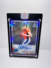 DREW LOCK 2019 PANINI DONRUSS OPTIC PURPLE HOLO RATED ROOKIE On Card  AUTO 27/35