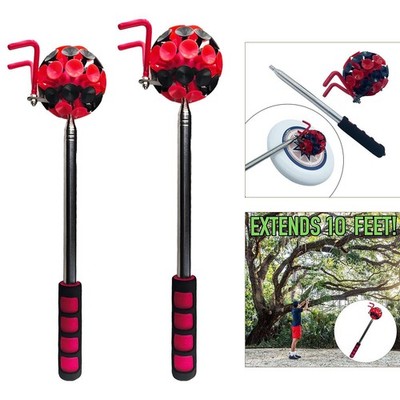 Disc Golf Retriever Ausziehbar mit Saugnapf Golf Zubehör Ergonomisch mit Haken