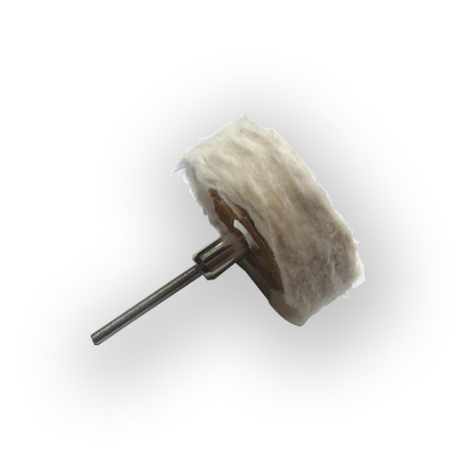 Trapeador de ruedas de 2*1/8" montado en eje con solapa para esmalte de joyería de ágata jade - Imagen 3 de 6