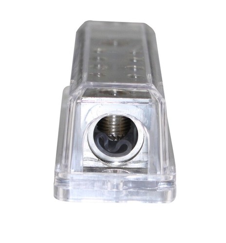 APS 0/2 GAUGE TO 8 X 8 GAUGE POWER/GROUND DISTRIBUTION BLOCK Brass SKPD-15N - Picture 4 of 4