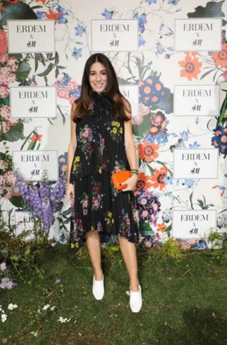 ERDEM x H&M hm - Floral Pleated Dress Size M NEW - Elegant Chic Tiktok Wedding - Bild 18 von 19