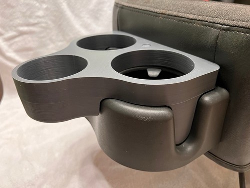 Soporte de 3 tazas actualización Chevy Silverado GMC Sierra camionetas banco asiento de salto 99-06 - Imagen 3 de 4