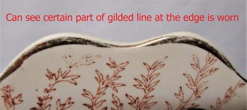 Royal Staffordshire Wilkinson Porcelain CAIRO #8920 Hand Painted 9" square Plate - Picture 7 of 7