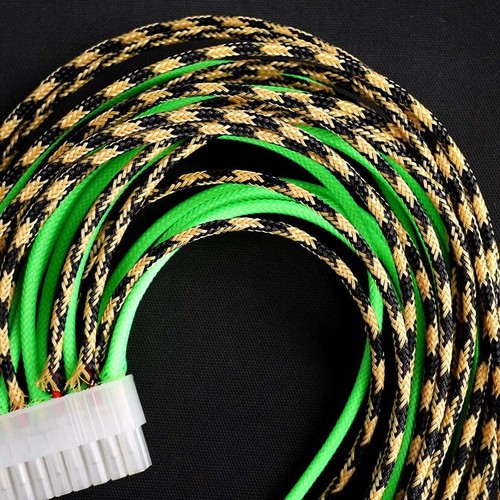 3mm Expandable Braided Cable Sleeving -Wire Harness -Auto Sheathing 21 Colours - Picture 20 of 23