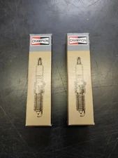 2 Pack OEM Genuine Champion CJ8 Spark Plugs #843