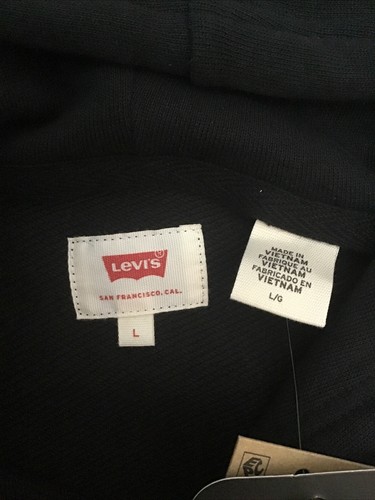 NEW Levis x Star Wars Darth Vader Black Hoodie Sweatshirt MENS LARGE Limited Ed - Picture 5 of 20
