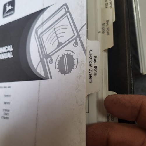 OEM Factory John Deere 310SE and 315SE Backhoe Loader Technical Manual TMS160900 - Picture 5 of 7